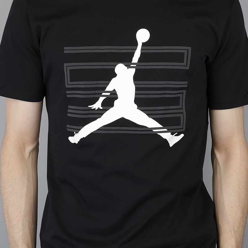 мужская черная футболка Jordan AJ 11 T-Shirt 944220-010 - цена, описание, фото 2